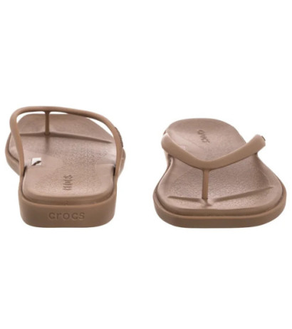 Crocs Miami Flip Milk Chocolate 211435-2JJ (CR379-b) flip flops
