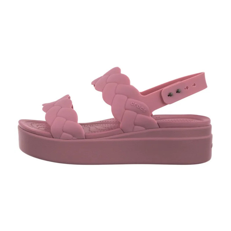 Crocs Brooklyn Woven Upper Lw Rosette 209977-6XX (CR383-c) shoes