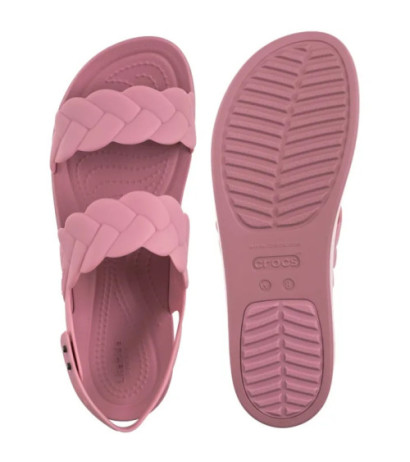 Crocs Brooklyn Woven Upper Lw Rosette 209977-6XX (CR383-c) shoes