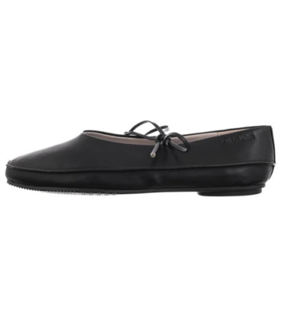 Calvin Klein Ballerina Mary Jane Strap Lth Ck Black HW0HW02656 BEH (CK678-a) ballerinas