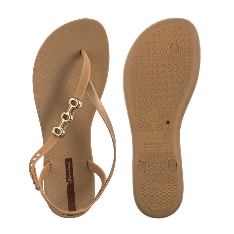 Ipanema Sandal Rio Fem 83654/BC723 Beige/Gold (IP84-a) flip flops