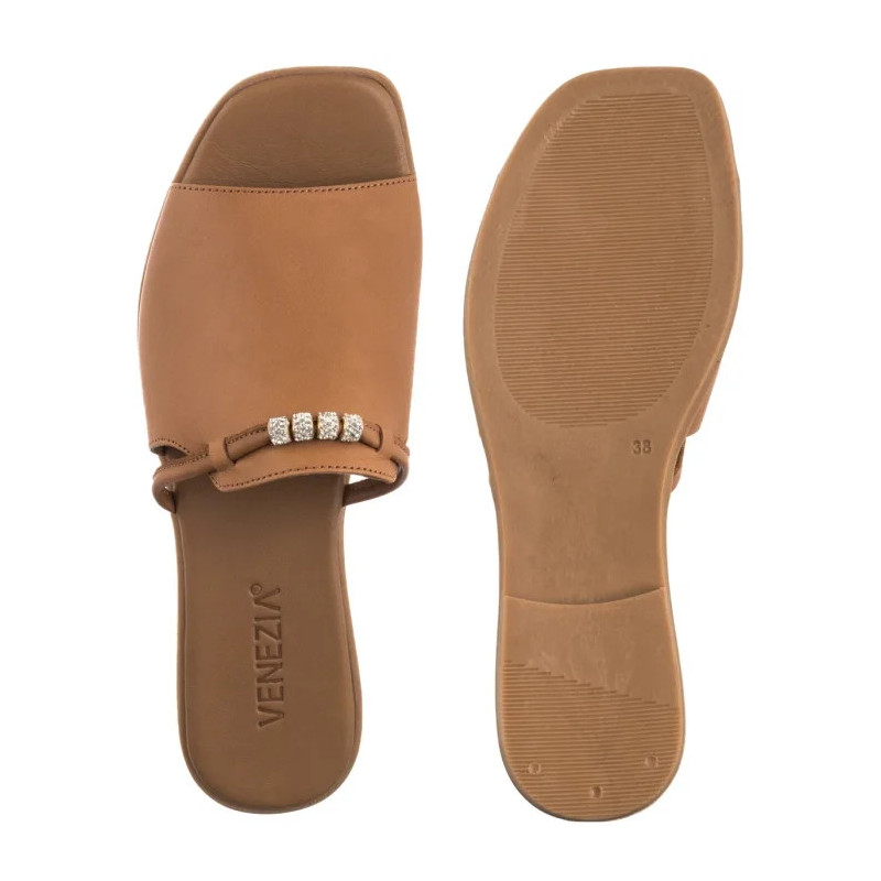 Venezia Brązowe B031LEBROBK110 (VE853-a) Women's Shoes/Flip Flops