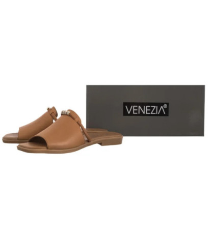 Venezia Brązowe B031LEBROBK110 (VE853-a) Women's Shoes/Flip Flops