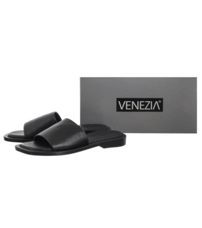 Venezia Czarne R009LEBLOBK144 (VE865-a) Women's Shoes/Flip Flops