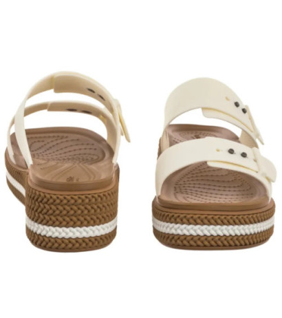 Crocs Brooklyn Woven Buckle Chalk 209978-0WV (CR398-b) shoes