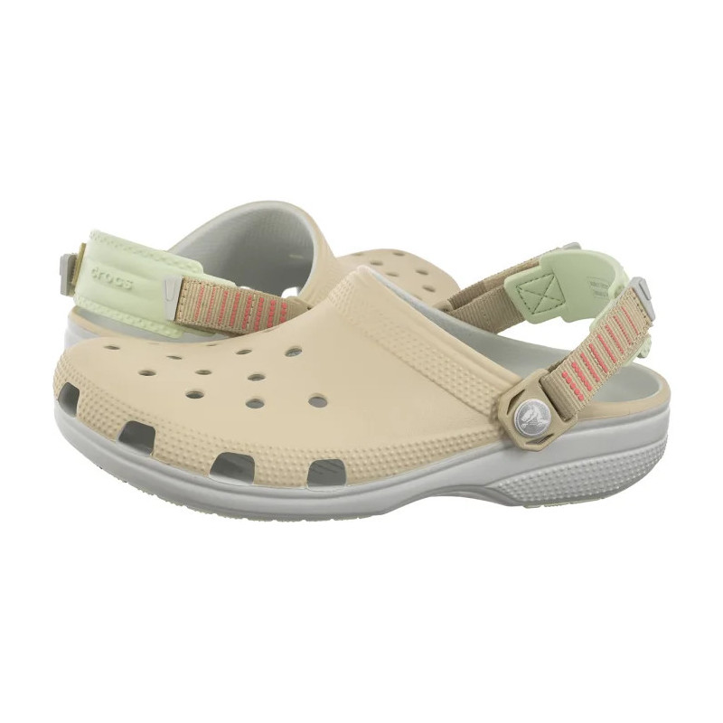 Crocs Classic Turbo Clog Bone 211287-2Y2 (CR399-a) Women's Shoes/Flip Flops