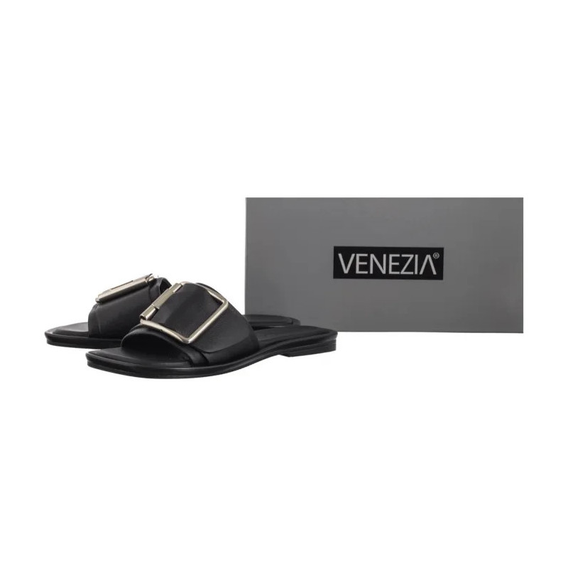 Venezia Czarne R020LEBLOBK144 (VE867-a) Women's Shoes/Flip Flops