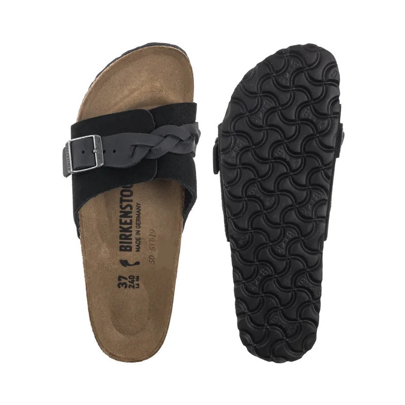 Birkenstock Oita Braided Black 1030549 (BK264-e) Women's Shoes/Flip Flops