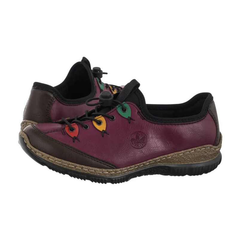 Rieker Fioletowe N3271-30 Pink (RI185-c) shoes