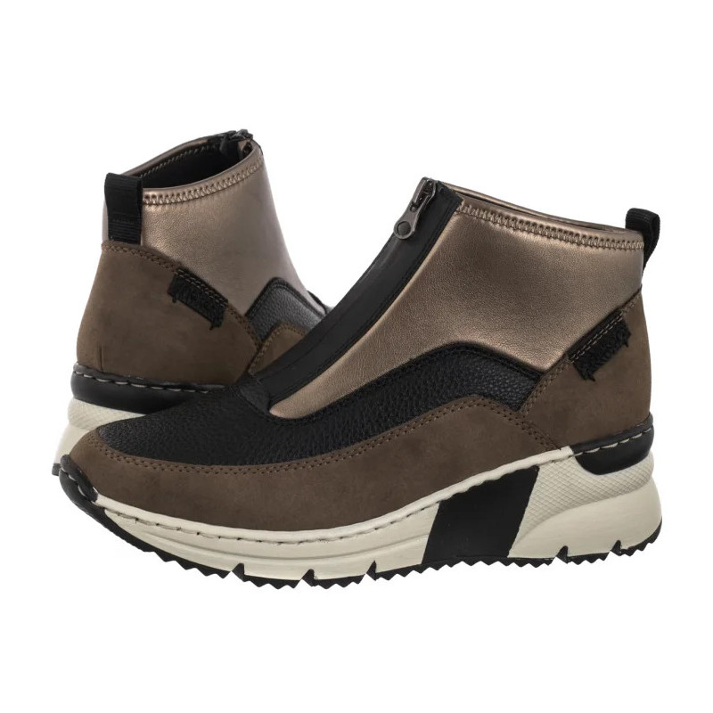 Rieker Brązowe N6352-25 Brown (RI283-a) shoes