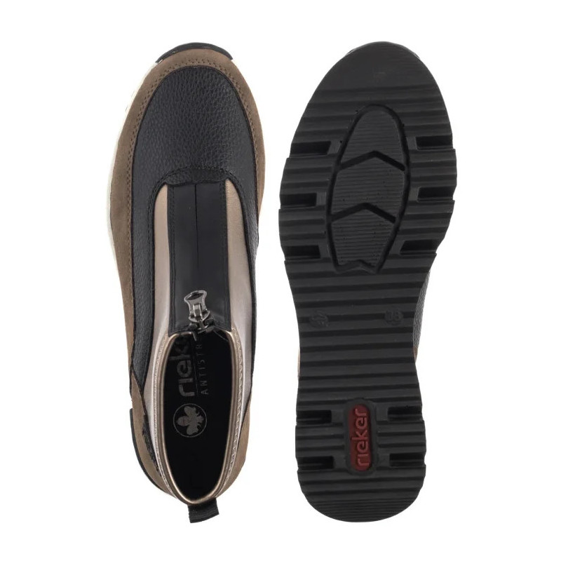Rieker Brązowe N6352-25 Brown (RI283-a) shoes