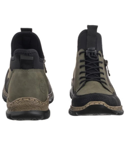 Rieker Zielone N32G3-54 Green Combination (RI284-a) shoes