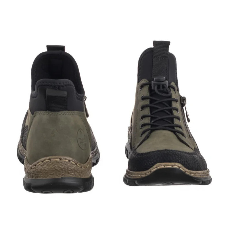 Rieker Zielone N32G3-54 Green Combination (RI284-a) shoes