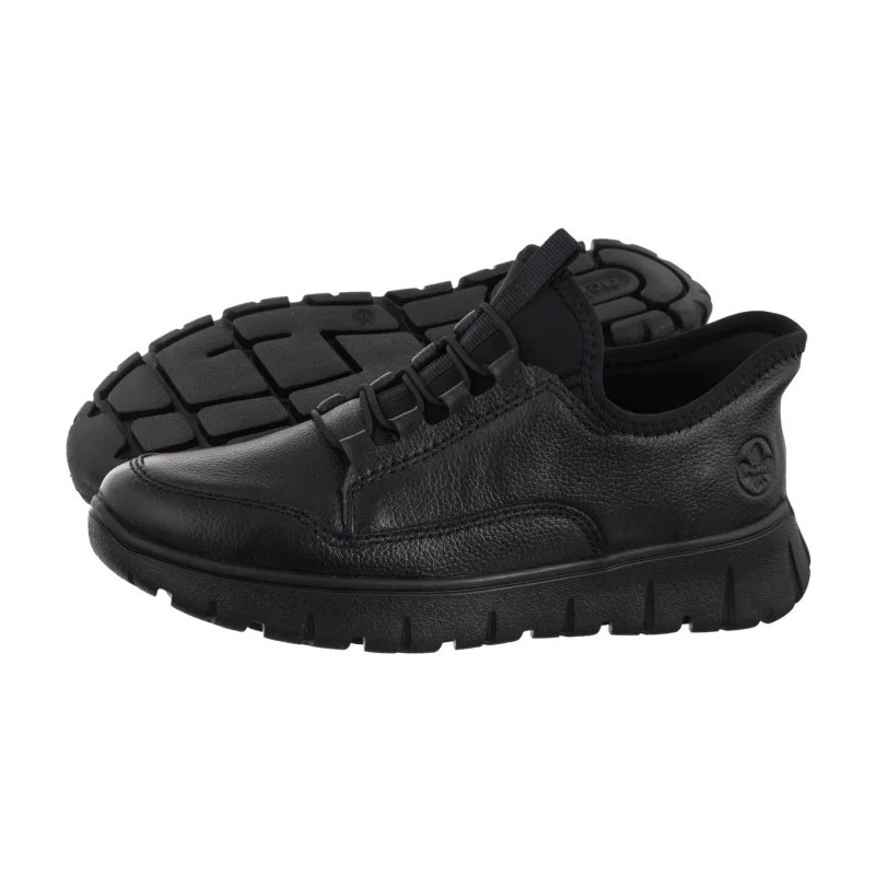 Rieker Czarne N1357-00 Black (RI285-a) shoes