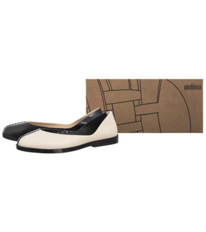 Melissa Switch AD 36154/BK267 Black/Beige (ML381-c) ballerinas