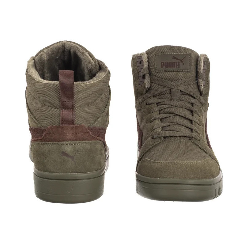 Puma Rebound v6 WTR Loden Green - Chestnut Brown 403511-02 (PU625-a) sports shoes