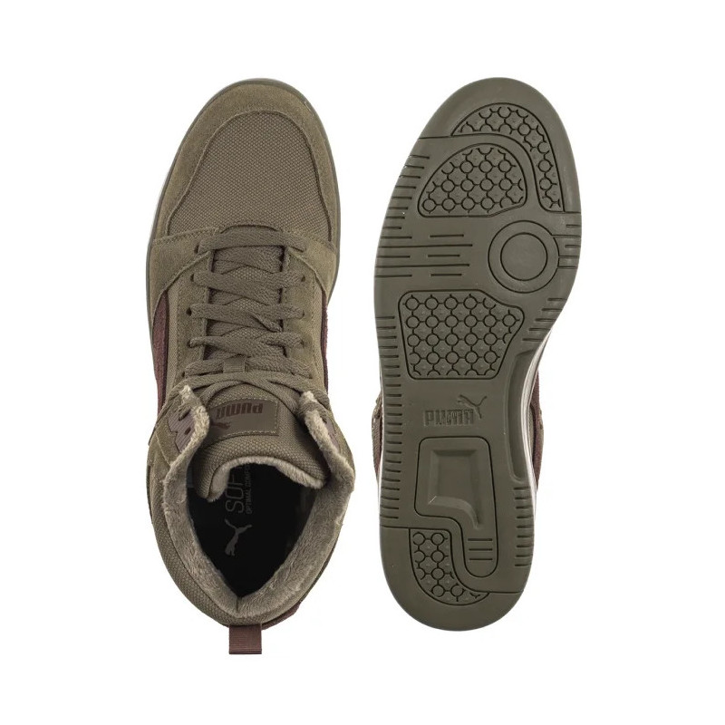 Puma Rebound v6 WTR Loden Green - Chestnut Brown 403511-02 (PU625-a) sports shoes