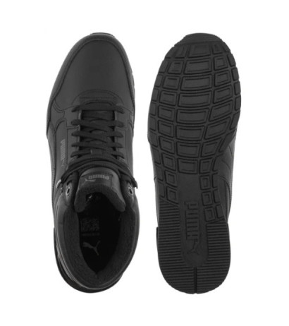 Puma ST Runner v4 Mid Black - Gray 402893-01 (PU627-a) shoes