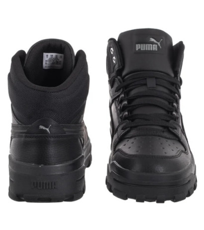 Puma Rebound Abrupt Black - Cast Iron - Silver 397468-15 (PU630-a) sports shoes