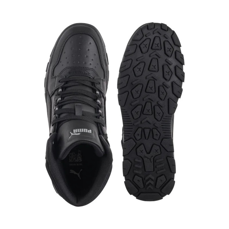 Puma Rebound Abrupt Black - Cast Iron - Silver 397468-15 (PU630-a) sports shoes