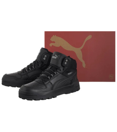 Puma Rebound Abrupt Black - Cast Iron - Silver 397468-15 (PU630-a) sports shoes