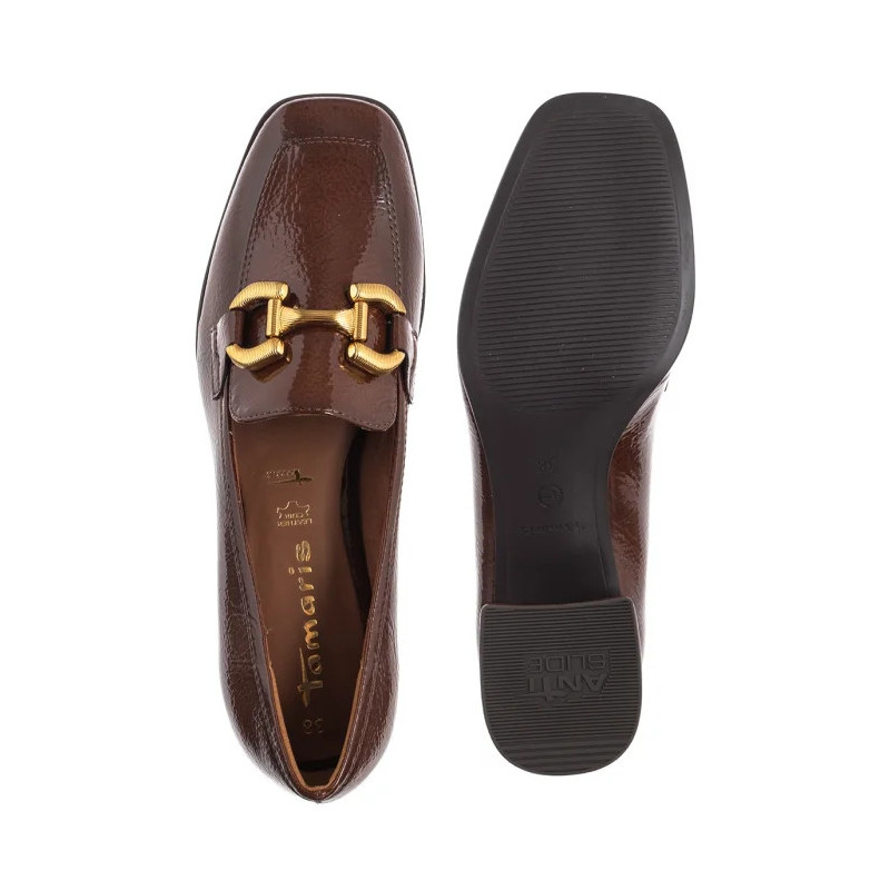 Tamaris Brązowe 1-24316-43 305 Cognac (TM553-b) shoes
