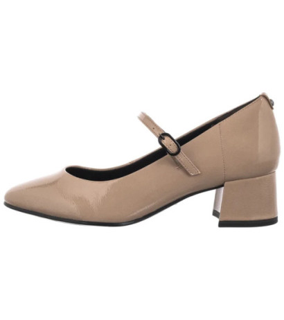 Tamaris Beżowe Lakierowane 1-22312-43 341 Taupe (TM555-a) shoes