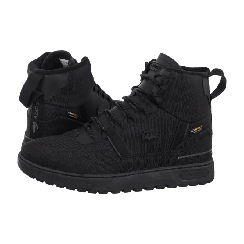 Lacoste T-Clip Wntr Mid 224 1 SMA Blk/Blk 748SMA0040.02H (LC459-a) sports shoes