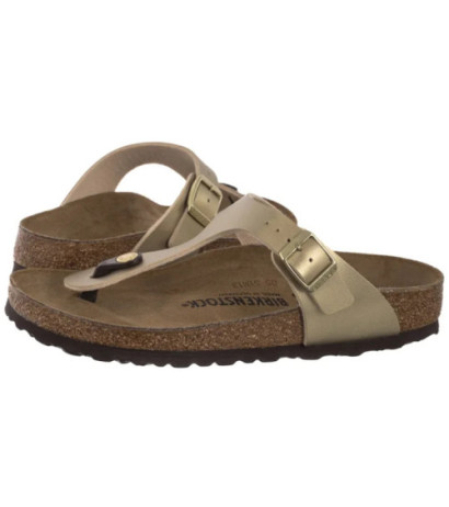 Birkenstock Gizeh BS Gold 1016109 (BK307-c) flip flops
