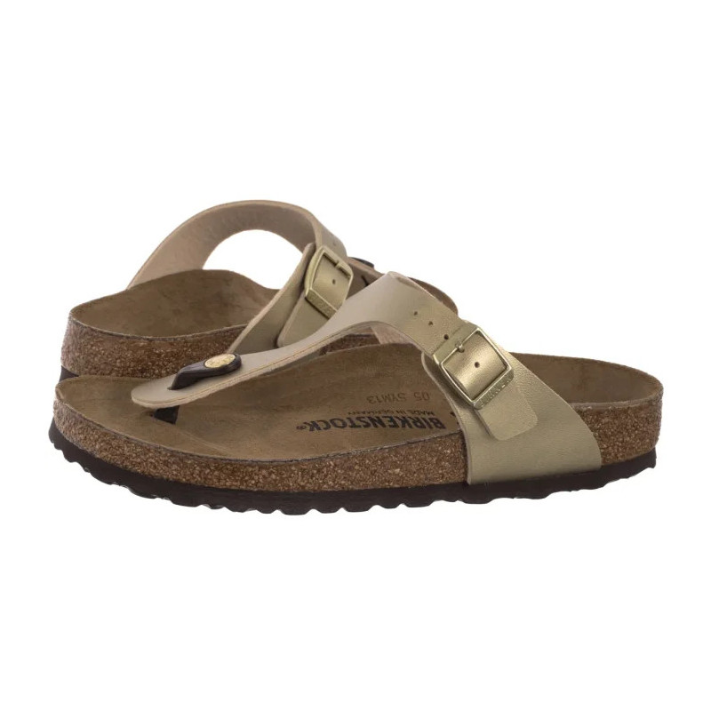 Birkenstock Gizeh BS Gold 1016109 (BK307-c) flip flops