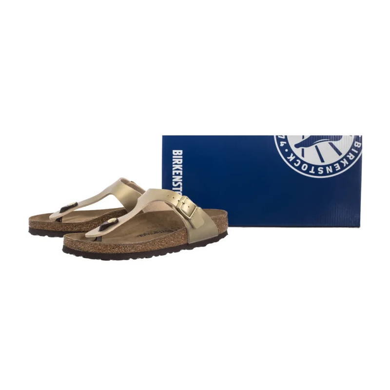 Birkenstock Gizeh BS Gold 1016109 (BK307-c) flip flops