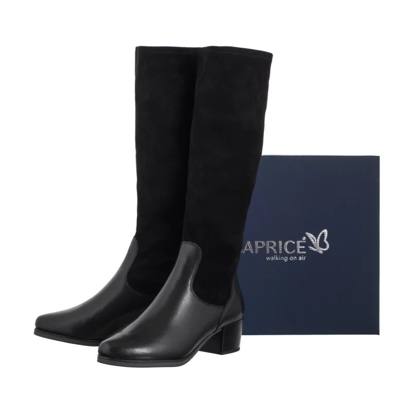 Caprice Czarne 9-25531-45 019 Black Comb (CP445-a) shoes