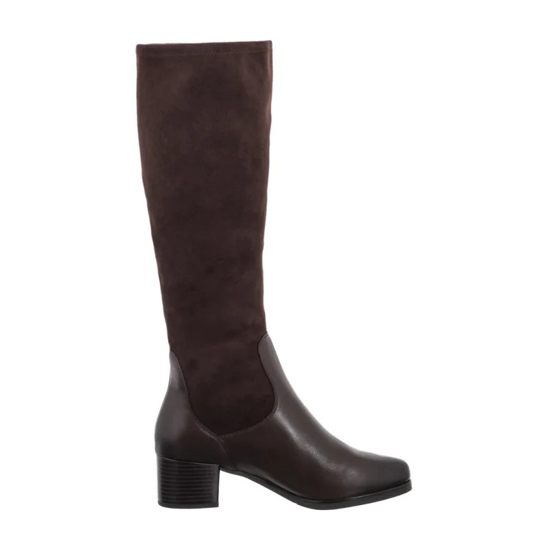 Caprice Brązowe 9-25531-45 329 Dk Brown Comb (CP445-b) shoes