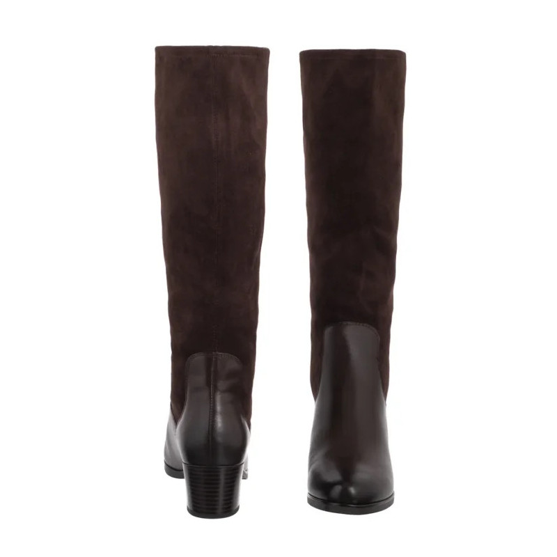 Caprice Brązowe 9-25531-45 329 Dk Brown Comb (CP445-b) shoes