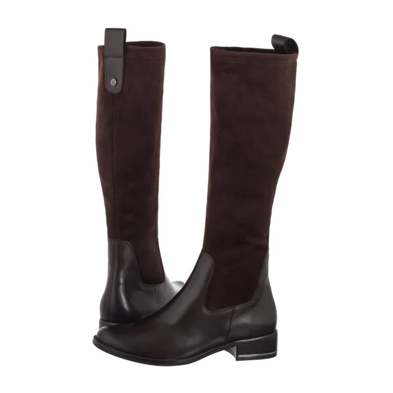 Caprice Brązowe 9-25514-41 329 Dk Brown Comb (CP447-a) boots