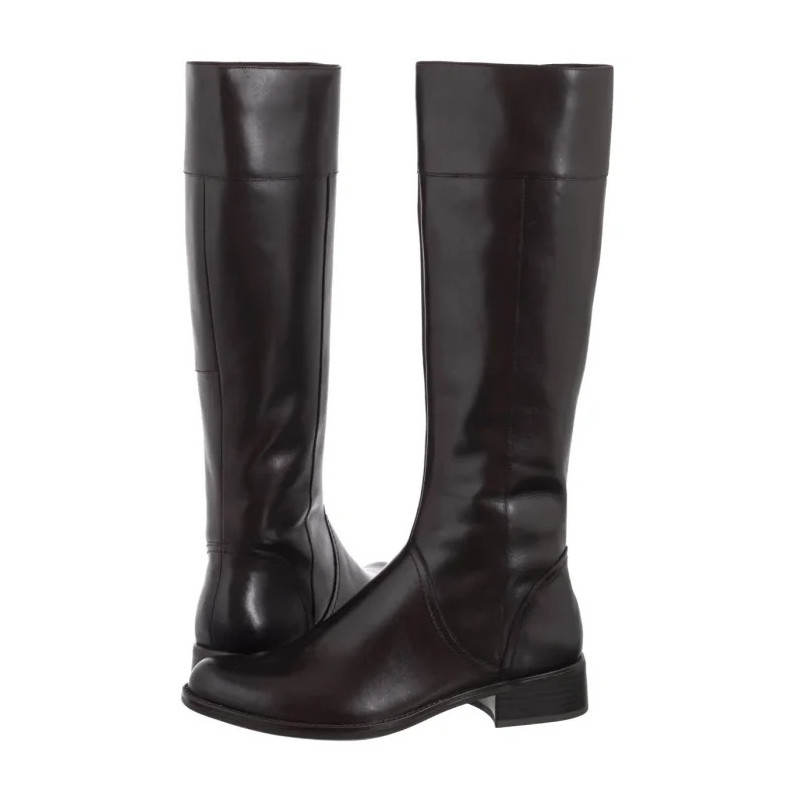 Caprice Brązowe 9-25511-41 337 Dk Brown Nappa (CP448-a) boots