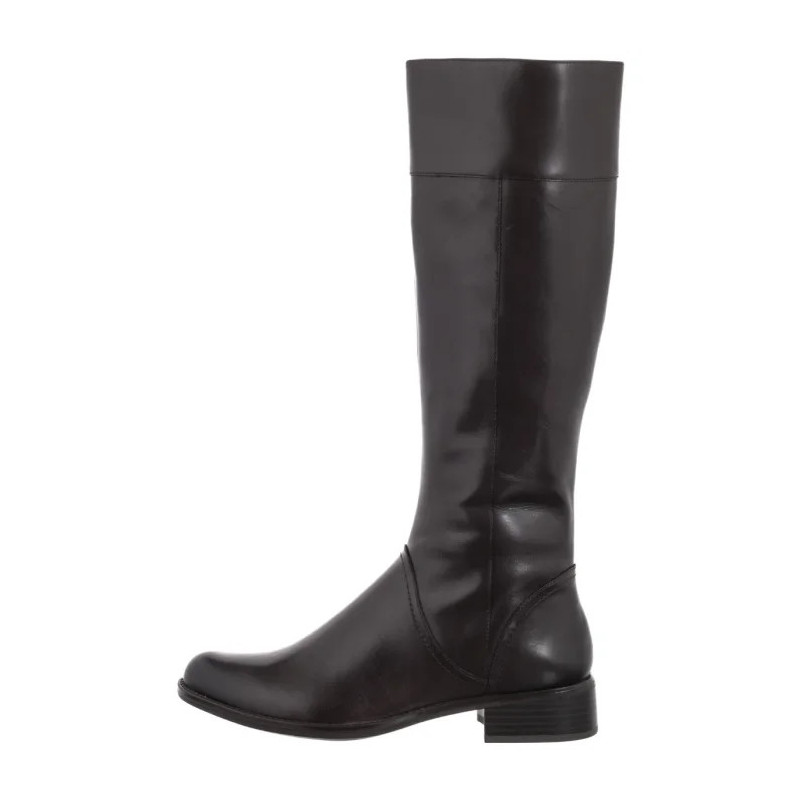 Caprice Brązowe 9-25511-41 337 Dk Brown Nappa (CP448-a) boots