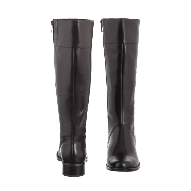 Caprice Brązowe 9-25511-41 337 Dk Brown Nappa (CP448-a) boots