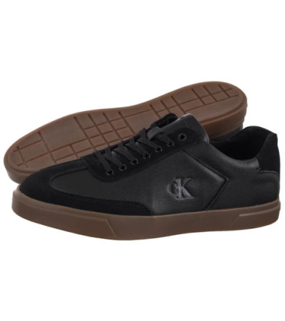 Calvin Klein Low Pro Cups Lth Mix Mg Black HW0HW02825 BEH (CK685-a) shoes