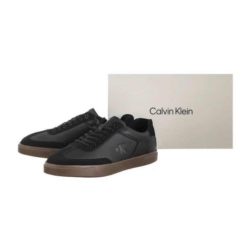 Calvin Klein Low Pro Cups Lth Mix Mg Black HW0HW02825 BEH (CK685-a) shoes