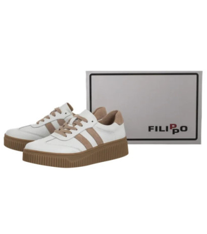 Filippo Białe DP6776/25 WH BE (FO180-a) shoes