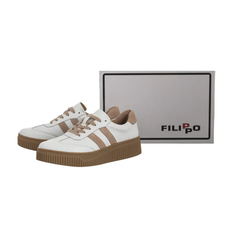 Filippo Białe DP6776/25 WH BE (FO180-a) shoes