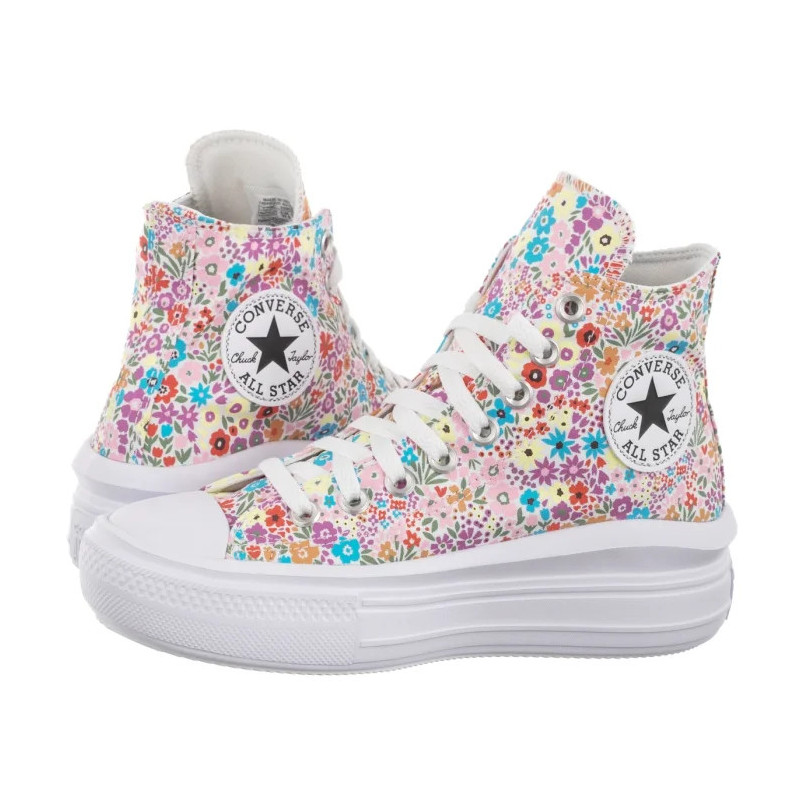 Converse CTAS Move Hi White/Cactus Bud A14968C (CO797-a) shoes