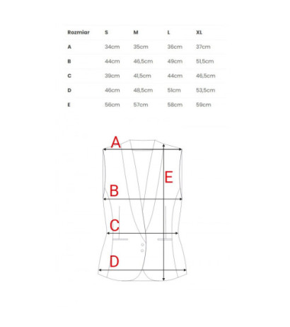 M859 Kamizelka jeansowa - grafitowa
