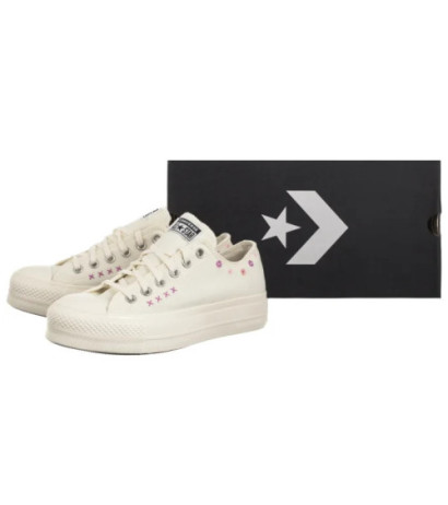 Converse CTAS Lift Ox Egret/Sugar Berry/Cactus Bud A15008C (CO800-a) shoes