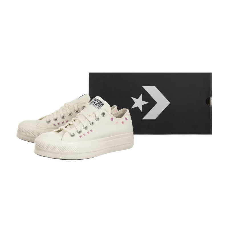Converse CTAS Lift Ox Egret/Sugar Berry/Cactus Bud A15008C (CO800-a) shoes