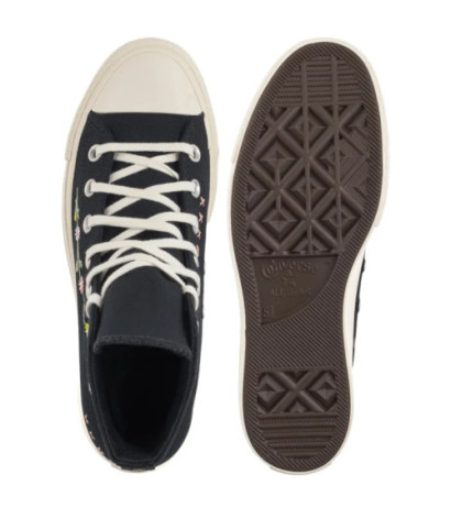 Converse CTAS Lift Hi Black/Egret/Flamingo Fade A15007C (CO801-a) shoes