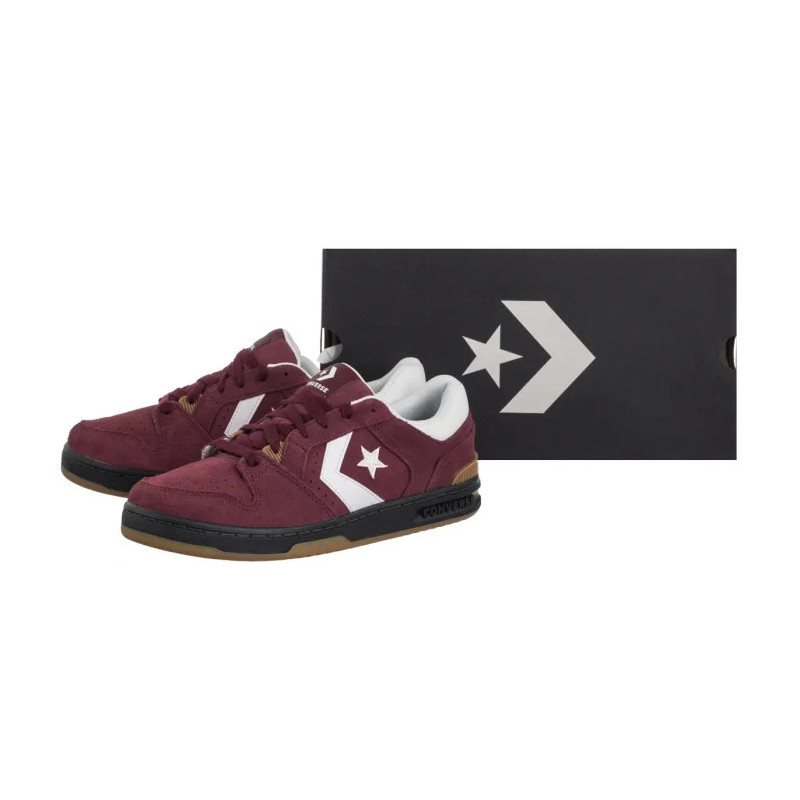 Converse CL98 OX Deep Bordeaux/White/Gum A15607C (CO802-b) sports shoes