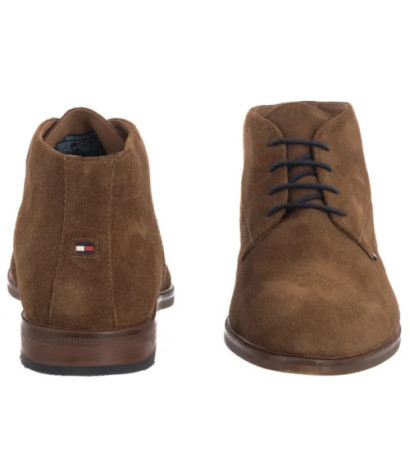 Tommy Hilfiger Hilfiger Dress Suede Boot Coconut Grove FM0FM05726 GVQ (TH1378-a) shoes