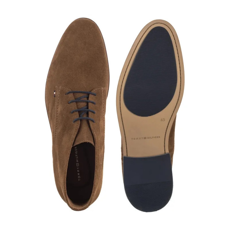 Tommy Hilfiger Hilfiger Dress Suede Boot Coconut Grove FM0FM05726 GVQ (TH1378-a) shoes